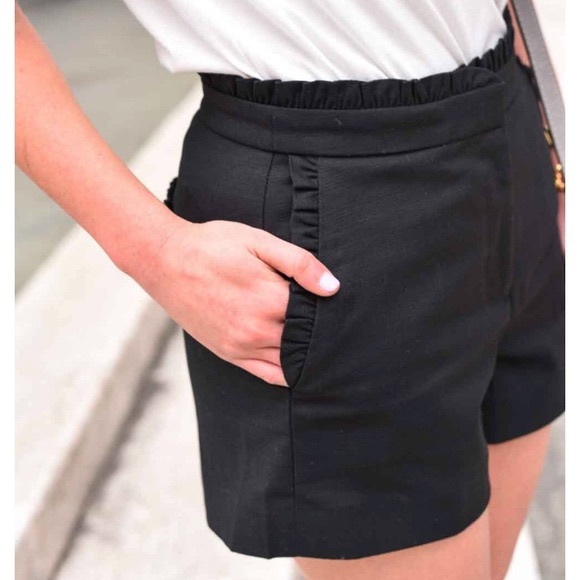 J. Crew Pants - J Crew, Navy, linen shorts